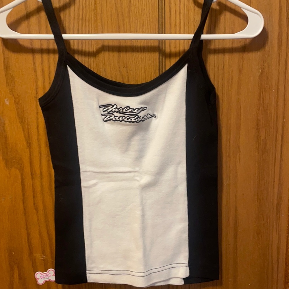 Vintage Harley Davidson tank
